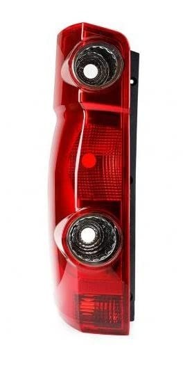 Crafter 2E0945095 sol arka stop, kırmızı gövde ve yuvarlak şeffaf bölümlerin görünümü