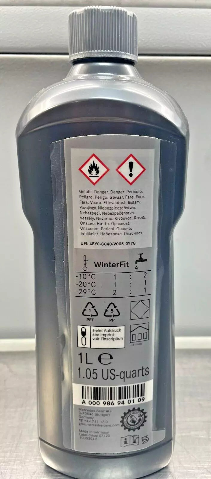 Mercedes-Benz Winterfit Cam Suyu 1 Litre - görsel 2