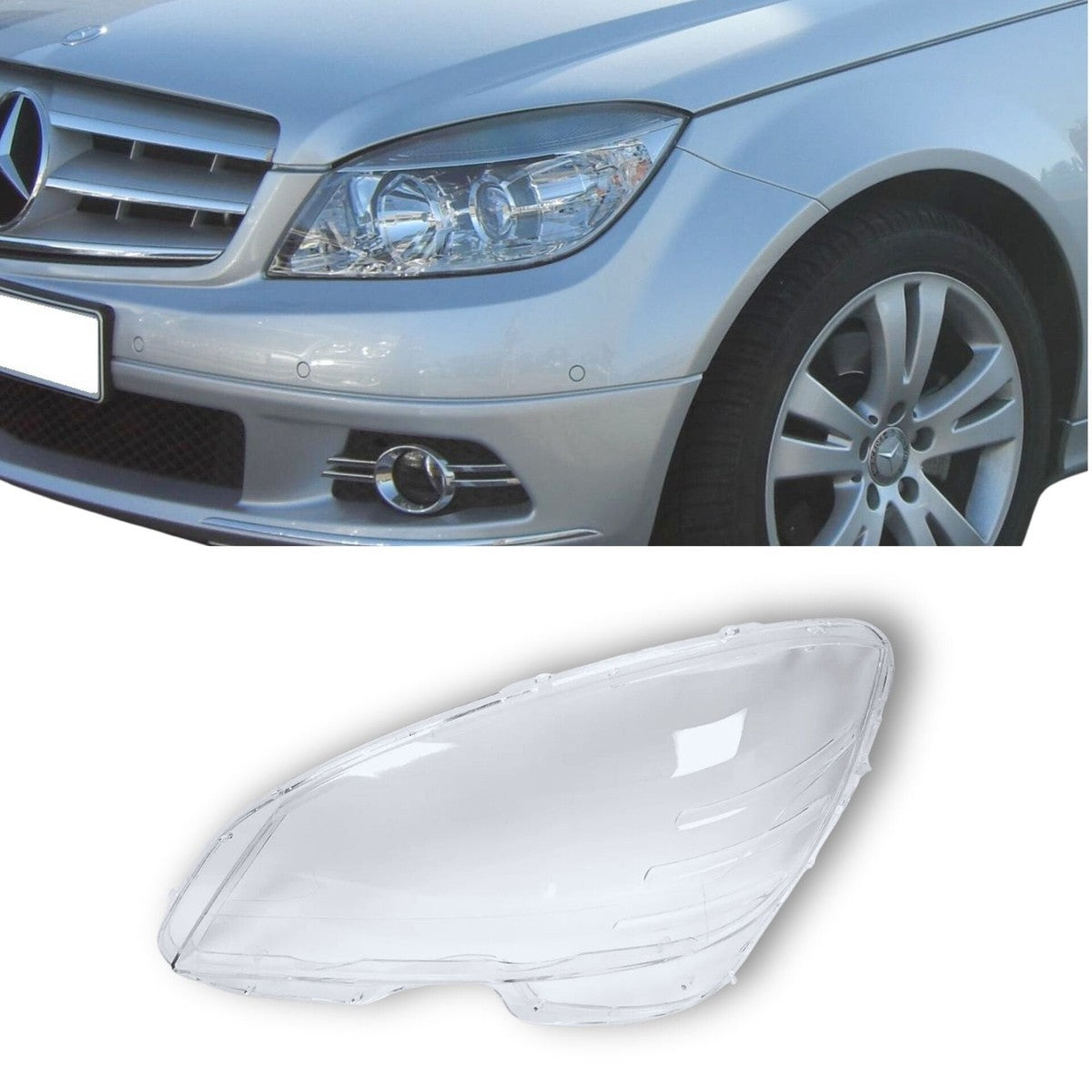 Mercedes W204 Far 2048208361 - görsel 3