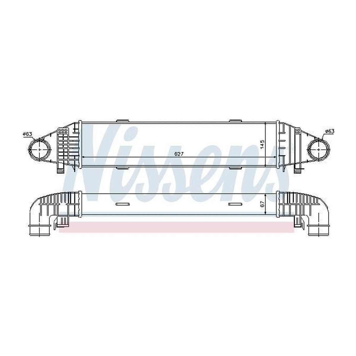 Mercedes W204 İnterkol Radyatörü 2045000300 - görsel 5