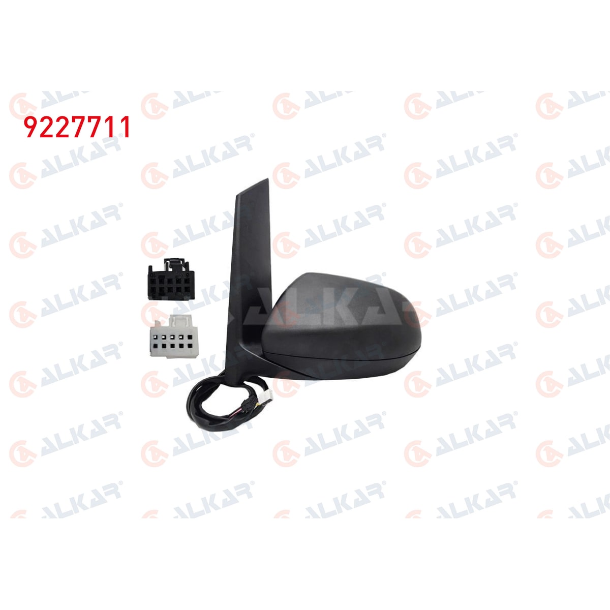 Dış Dikiz Aynası Sol Elektrikli Asferik Isıtmalı Kör Noktalı 8 Pin Mercedes Vito (W447) 2014 | ALKAR 9227711