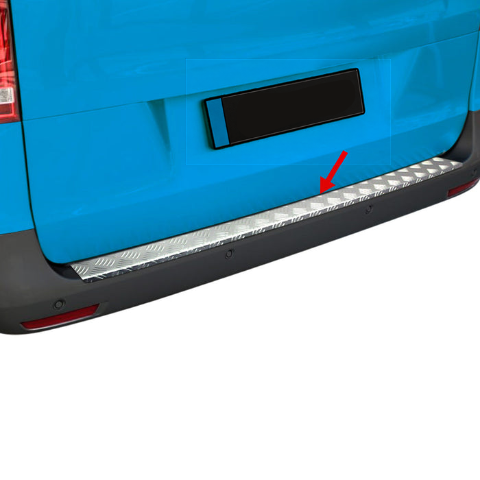 Vito W447 Arka Tampon Eşiği (Gri Eloksallı) Alüminyum 2014–Günümüz 4733093A