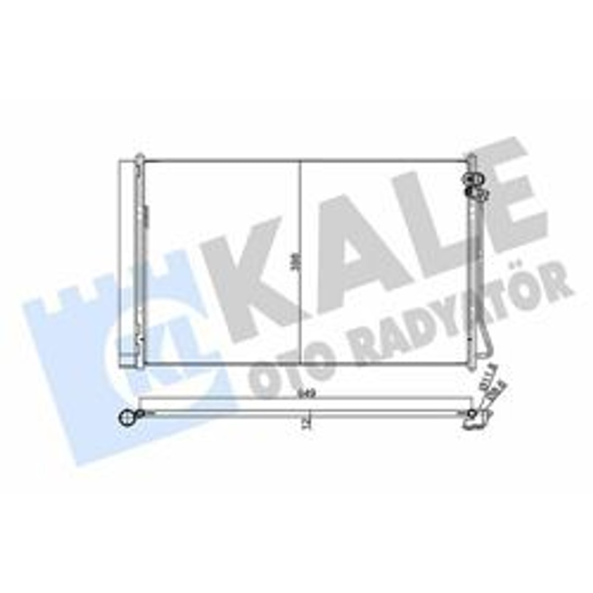 Vito W447 Klima Radyatörü Kondenser 357970