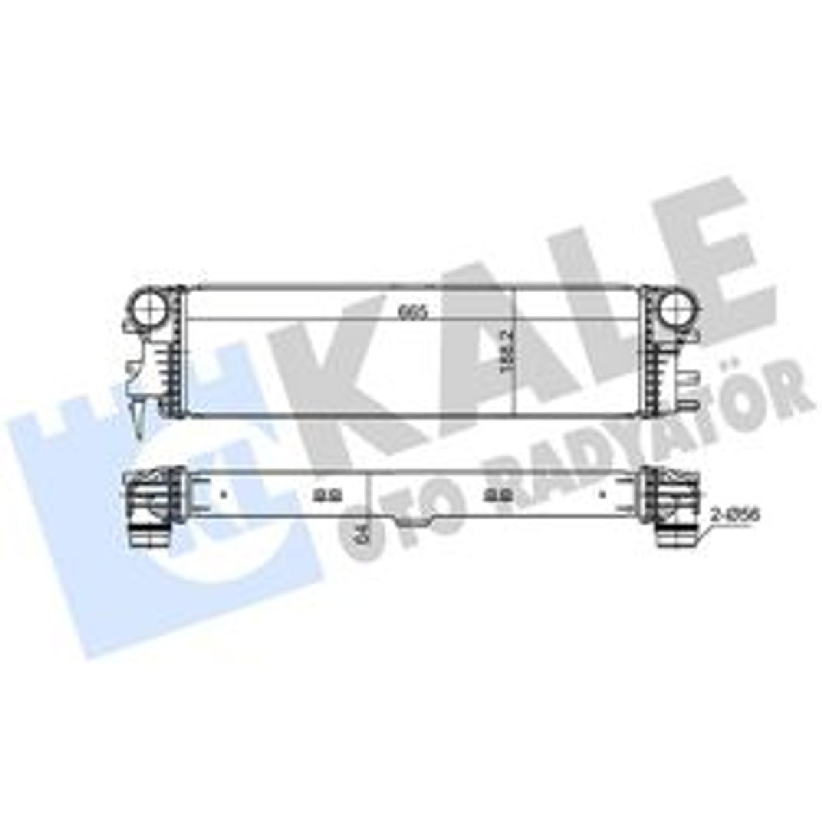 Vito W447 Turbo Radyatörü Intercooler 375645
