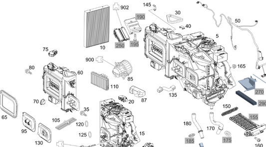 Mercedes-Benz Vito V-Class W447 Ön Polen Filtresi A4478300000