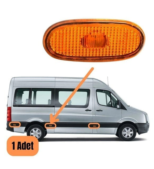 Sprinter Crafter Etek Lambası Kapağı 2008-2018 Ampüllü Tip A0038202956 2E0945061C