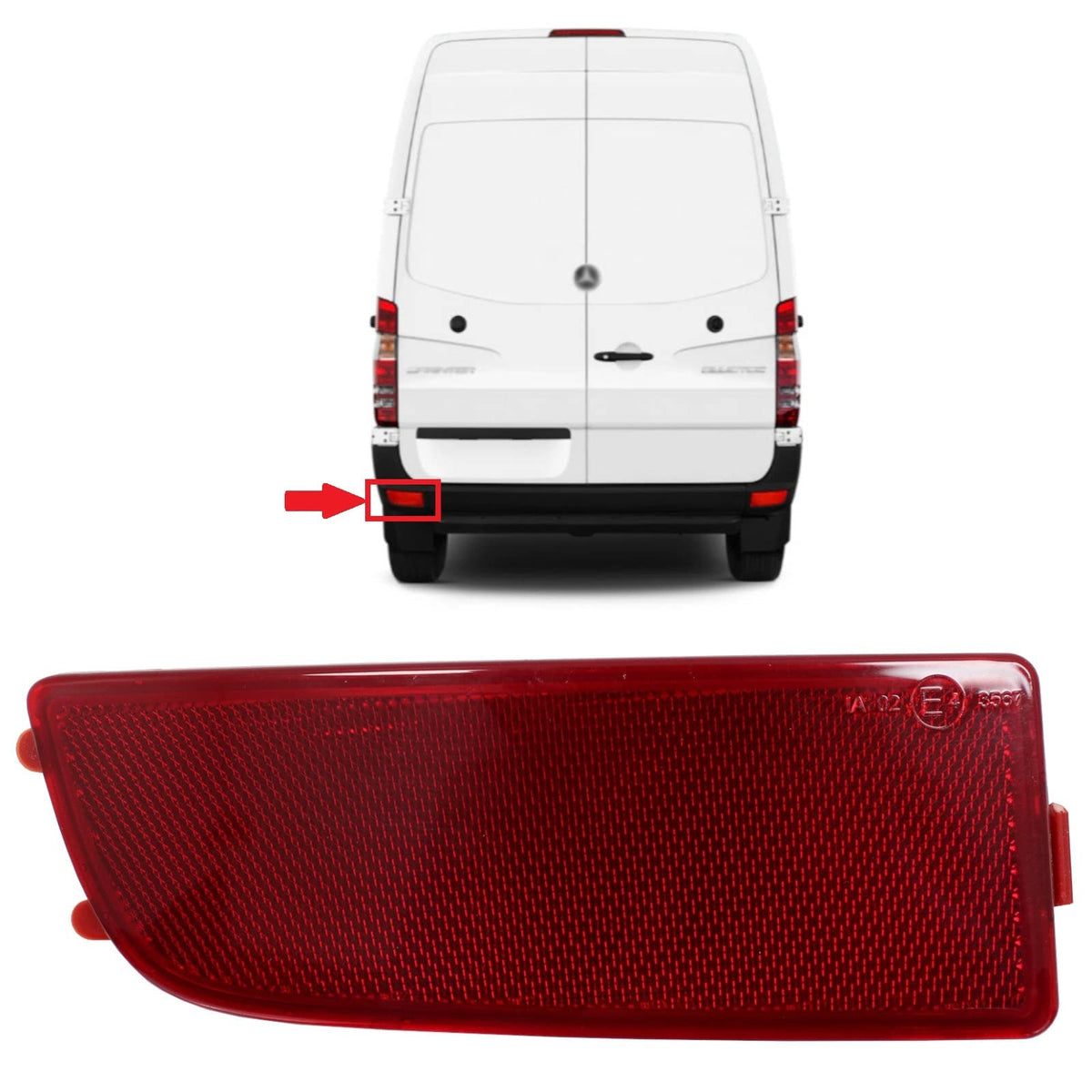 Sprinter Crafter Sol Reflektör 2008-2018 Sıfır A9068260040