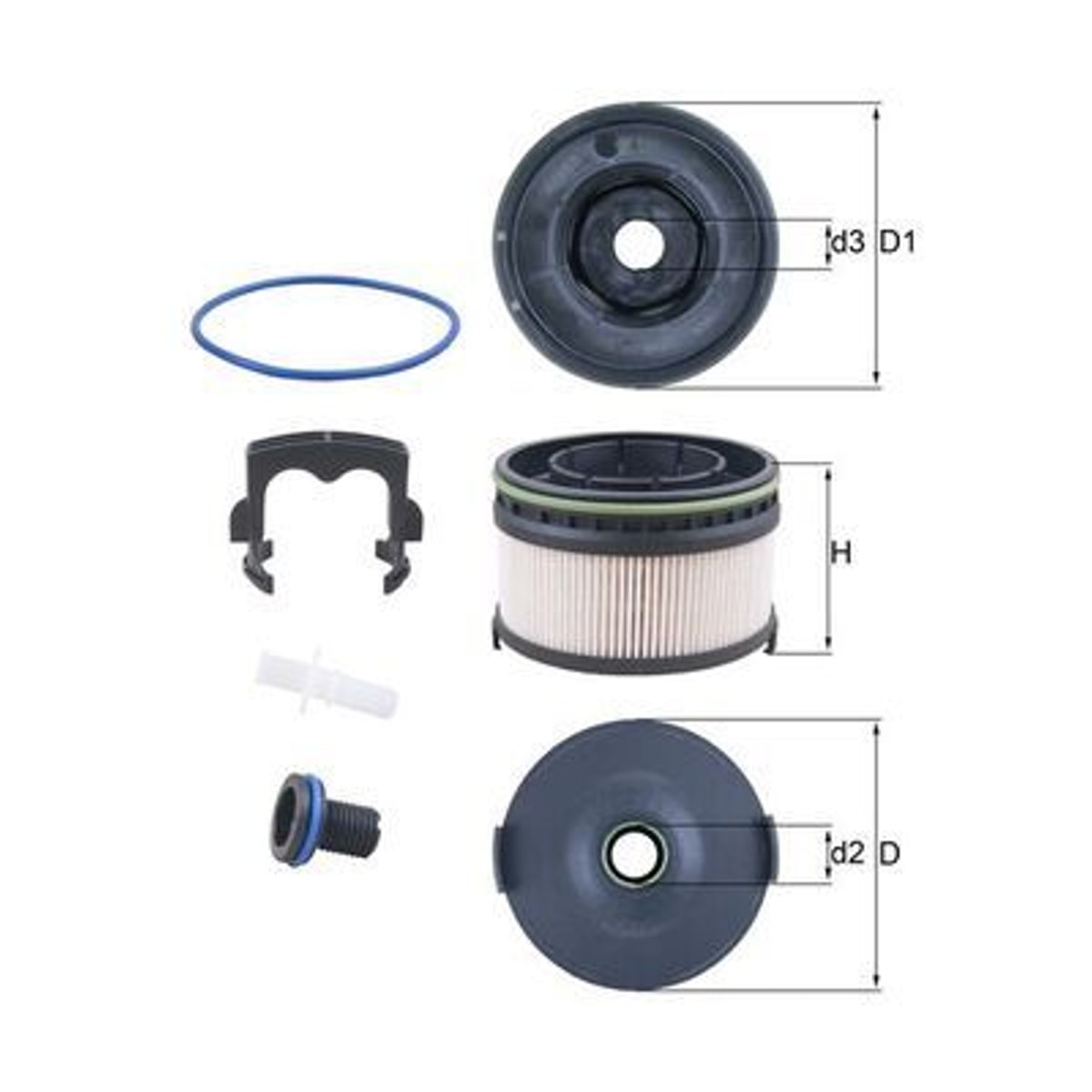 Vito Mazot Filtresi KX568KIT