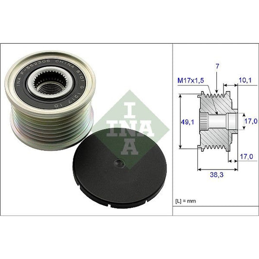 Vito W447 Alternatör Kasnağı 535015310