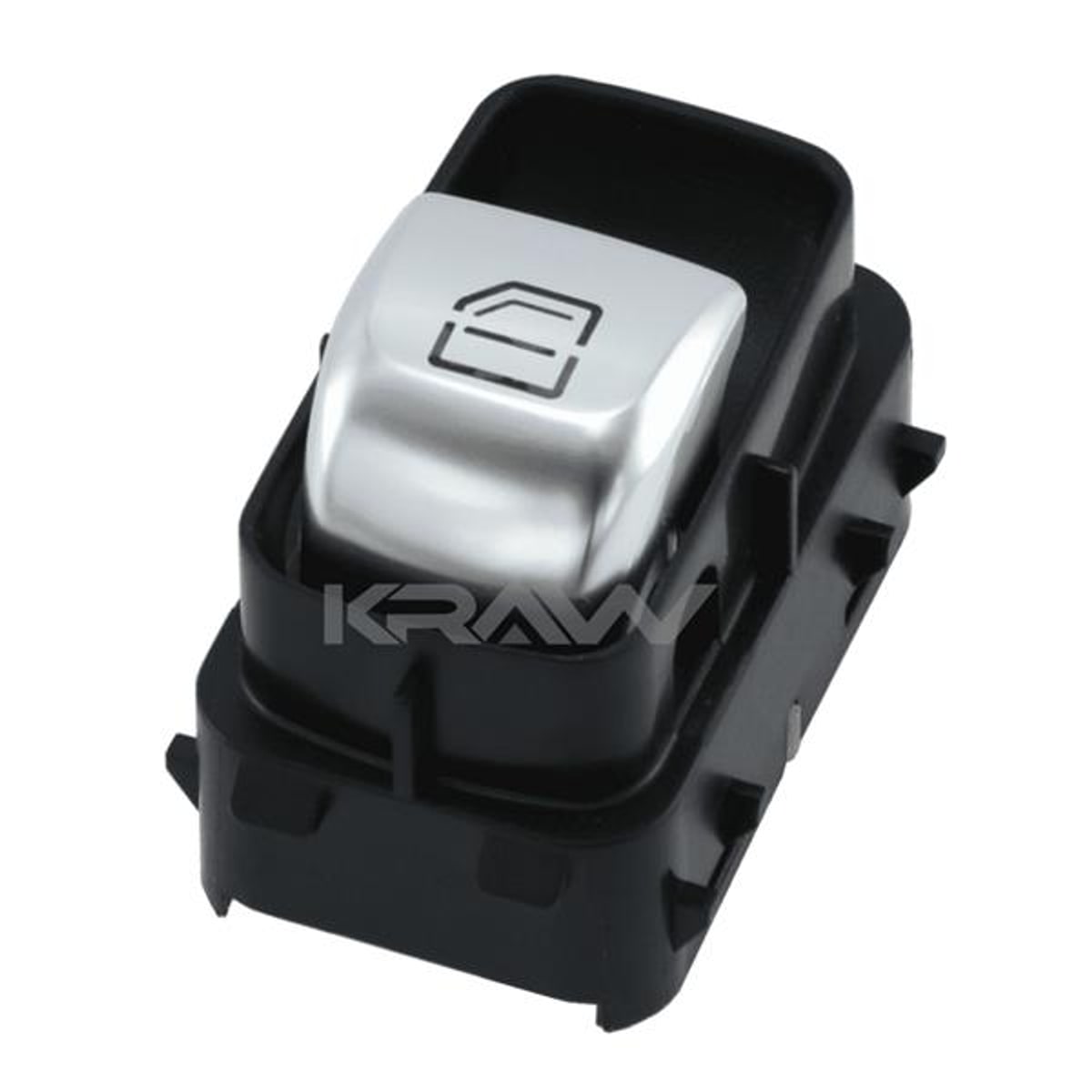 Vito W447 Cam Açma Salterı Tekli, Siyah 9051 AN-557