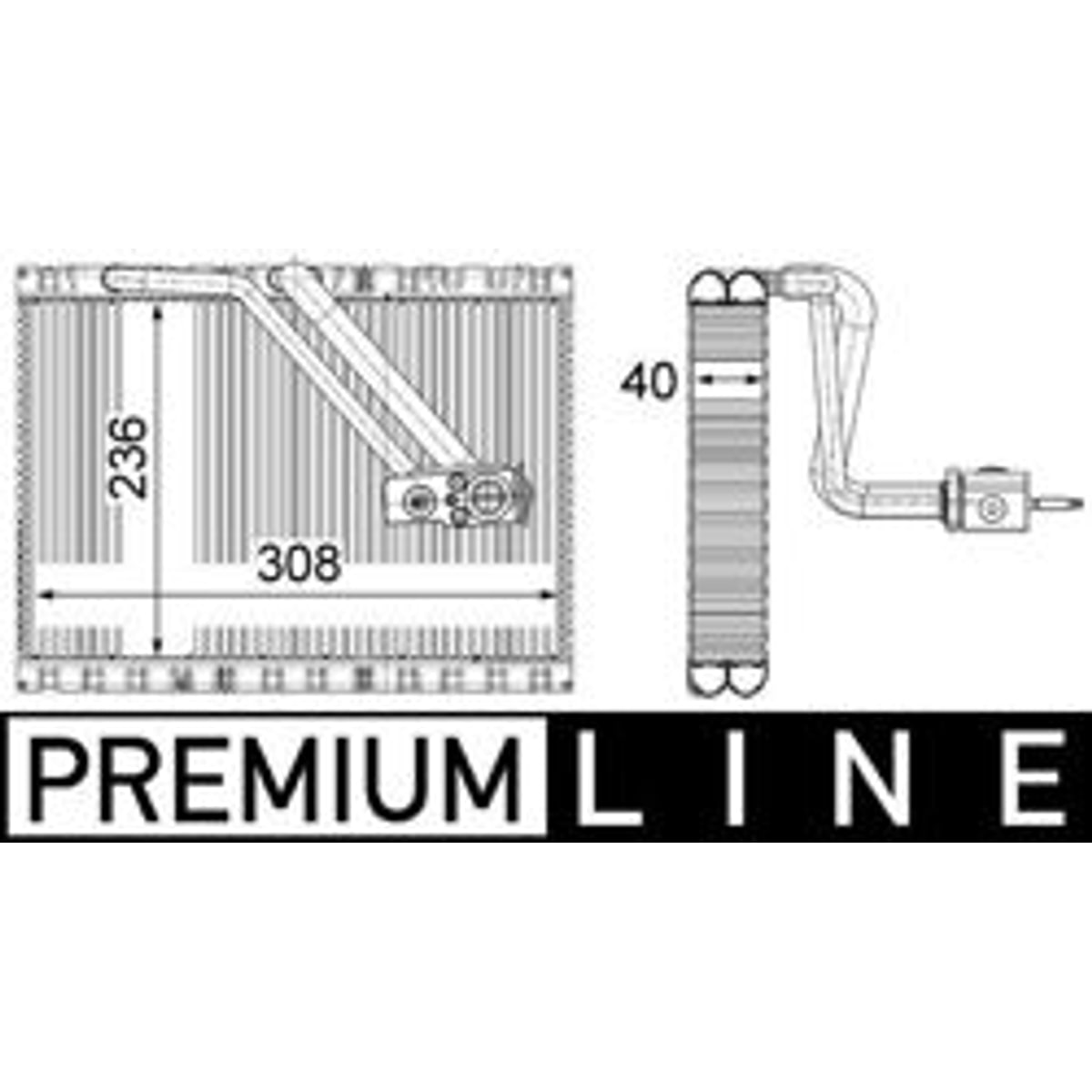 Vito W447 Evaporator AE127000P