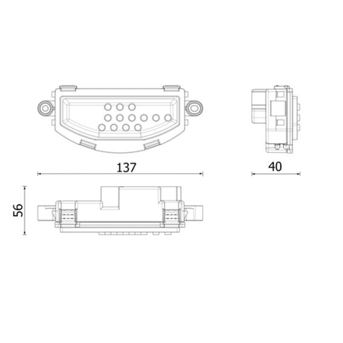 Vito W447 Klima Şalteri ABR166000P