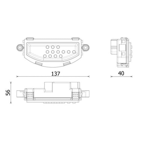 Vito W447 Klima Şalteri ABR166000P