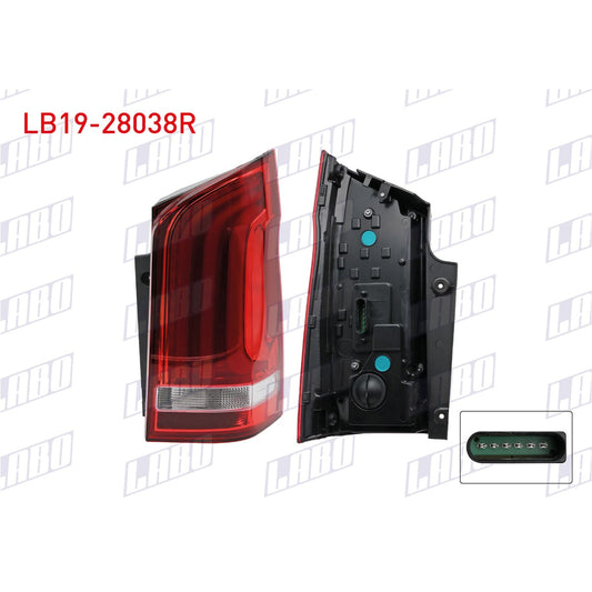 Vito W447 Stop Sağ Ledlı LB19-28038R