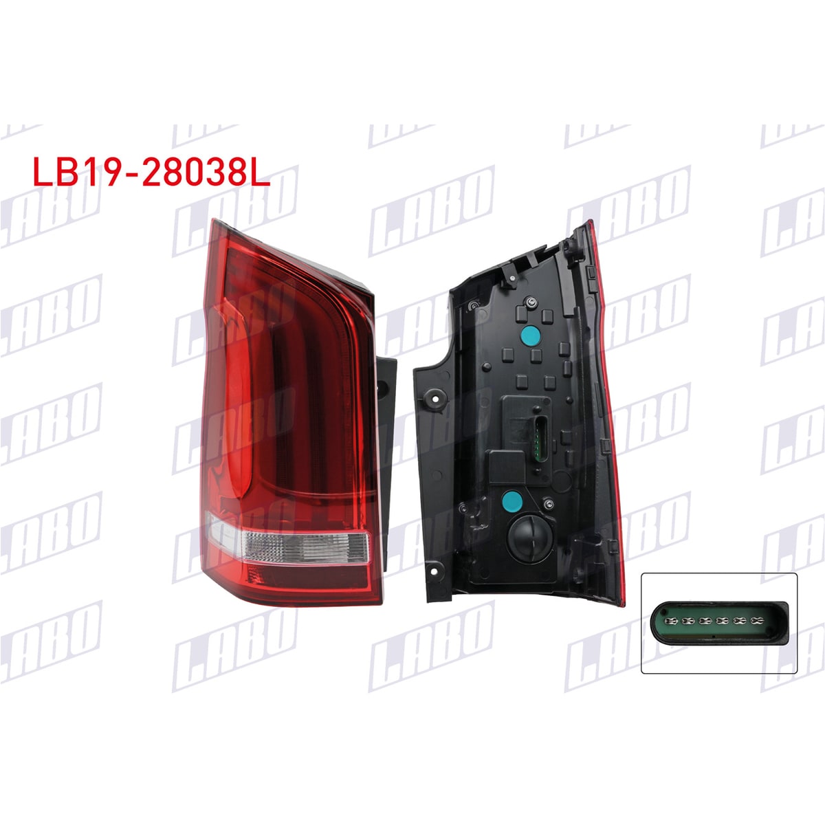 Vito W447 Stop Sol Ledlı LB19-28038L