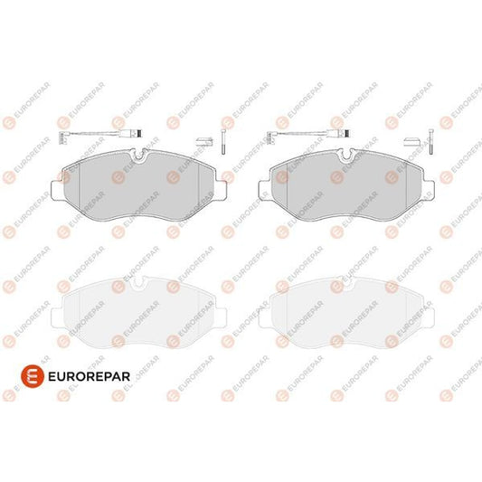 Vito W447/W639 Fren Balatası Ön 163mm 1686268180
